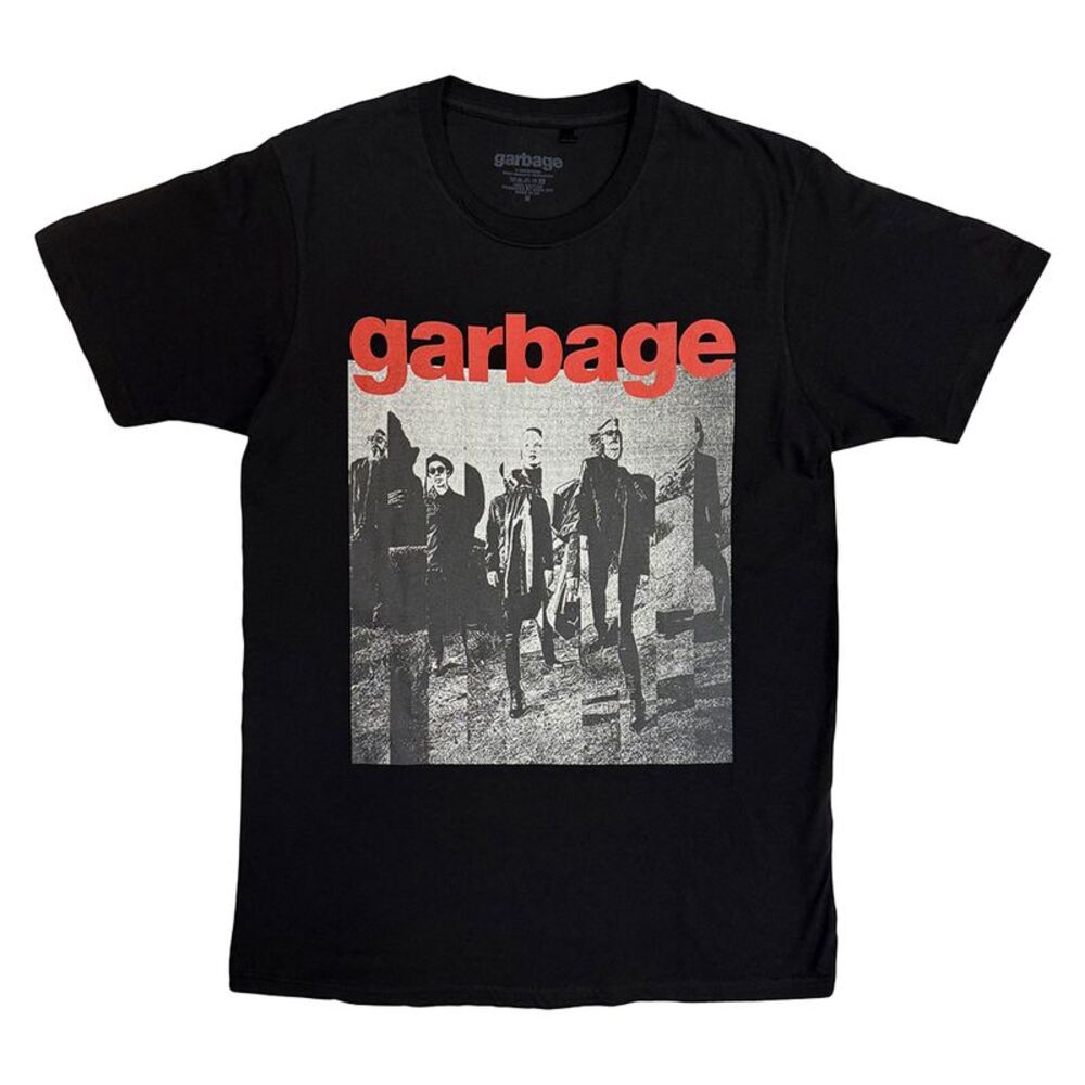 Garbage Unisex Adult Photograph T-Shirt / Black